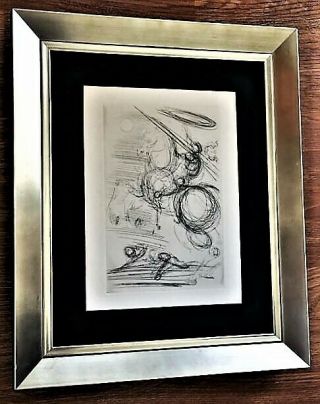 Salvador Dali Signed Etching (1960 