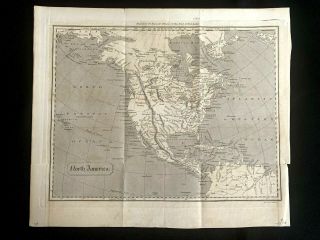 1780 Map Of North America