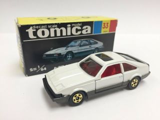 Tomica 33 - 4 - 5 Toyota Celica Xx 2800gt (from Gift Set)