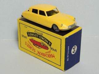 LESNEY MATCHBOX 66 CITROEN DS19 VNMB 5