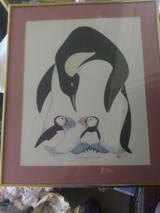 Penguin/puffins Ikki Matsumoto Art Print " Yesssir,  That 