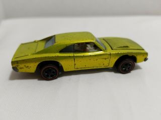 Hotwheels Redline 1968 Custom Dodge Charger Lime Green Metallic Torrence Ca Made