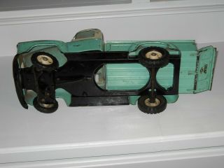 Tru - Scale International Pickup Truck c.  1953 in pastel green and cream. 8