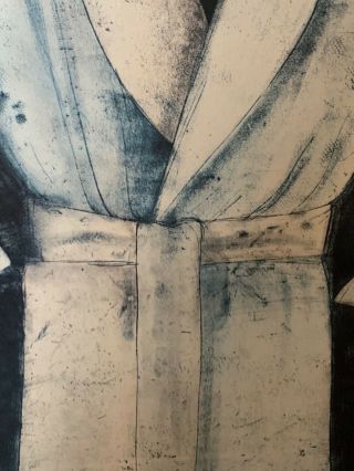 Jim Dine,  Bath Robe,  1976 Williams College Museum Of Art Exhibition Print 4