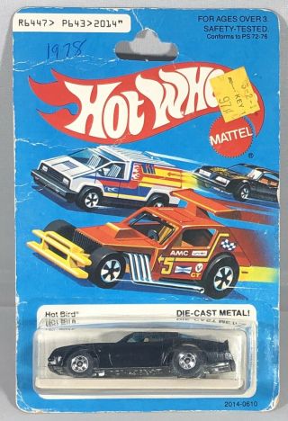 1979 Hot Wheels 2014 Hot Bird Pontiac Firbird Trans Am Package Unpunched