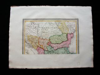 1824 Vivien - " Huge Folio Map " Turkey In Europe North Zone,  Greece Balkans Serbia