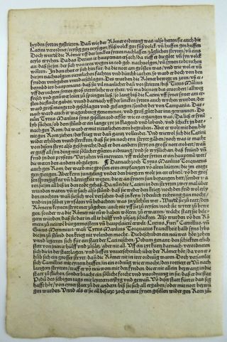1514 LIVY - POST INCUNABULA woodcut BATTLE SCENE - Publius Decius Mus 7