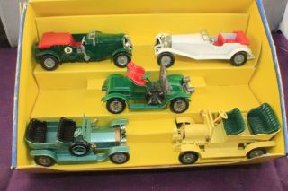 Matchbox Gift Set G - 7 Veteran & Vintage Set Models of Yesteryear 4