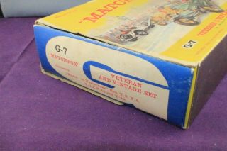 Matchbox Gift Set G - 7 Veteran & Vintage Set Models of Yesteryear 5