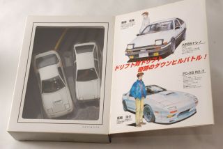 TOMICA Initial D SET TOYOTA AE86 TRUENO & MAZDA FC3S RX - 7 REDSUNS Diecast 2