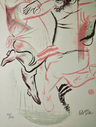 WILLIAM GROPPER 1897 - 1977 pencil signed lithograph from 