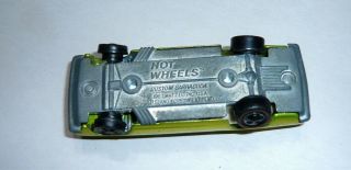 VINTAGE 1967 HOT WHEELS REDLINE CUSTOM BARRACUDA ANTIFREEZE USA BASE 4