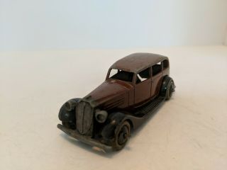 Dinky Toys 36A,  Armstrong Siddeley,  Pre - War,  1937 - 1940 Open Chasis,  Smooth Hubs 2