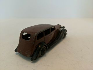 Dinky Toys 36A,  Armstrong Siddeley,  Pre - War,  1937 - 1940 Open Chasis,  Smooth Hubs 6