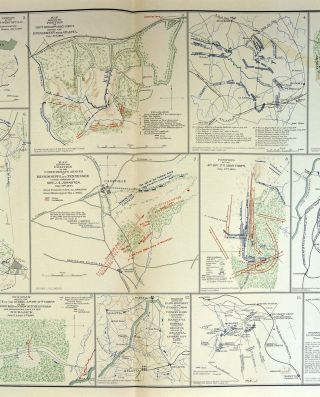 Civil War Map Atlanta Campaign Kenesaw Marietta Nickajack Chattahoochee Georgia 3