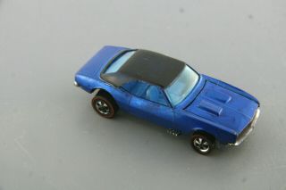 Custom Camaro Blue Blue Hk Hot Wheels Redline: