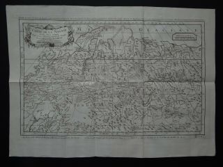 1758 Bellin Atlas Map Siberia - Carte De La Siberie