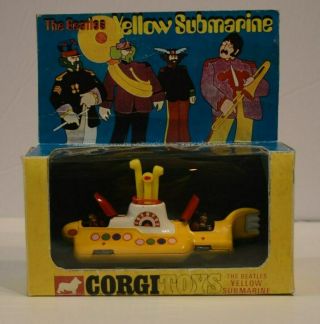 Beatles - Corgi 1969 Gb Yellow Submarine