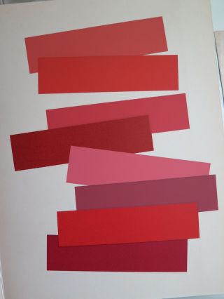 Josef Albers Silkscreen Folder V - 3 Right Interaction of Color 1963 2