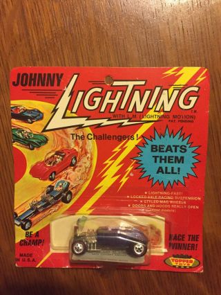 Issue 1969 Johnny Lightning Redline Blister Pack 32 Ford Hot Rod