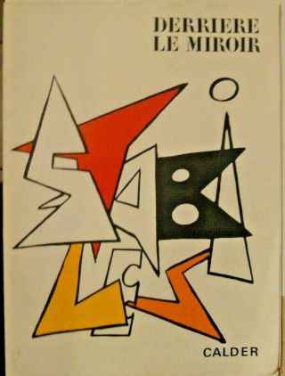 Vintage Alexandre Calder Lithographs - Derriere Le Miroir - 1963 - Paris - 141