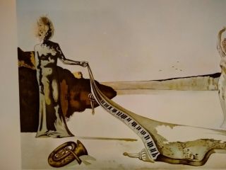 Salvador Dali 1904 - 1989 Pencil signed and numbered Lithograph 147/300 4