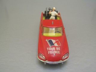 Corgi Toys 510 Citroen DS Tour de France Team Manager ' s car 1/43 scale EXC - NM 6
