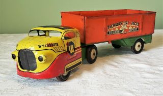 Wyandotte Toys Gmc Shark - Nose Cab Pickway Projects Side Dump Tt Truck 40 