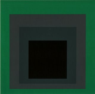 Rich Josef Albers Silkscreen Print,  1977,  Homage To The Square Series
