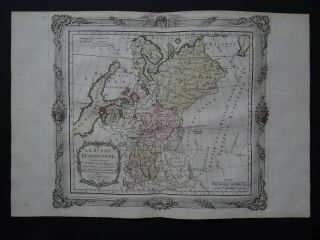 1766 Brion De La Tour Atlas Map Russia - Russie Europeenne - Russia In Europe