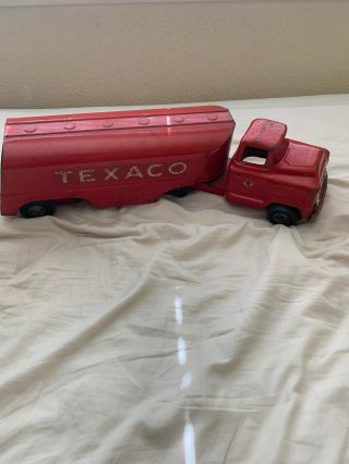 1950 ' s Buddy L TEXACO GMC 550 Tanker Truck Pressed Steel Toy USA 6