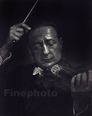 1950/67 Virtuosi Jascha Heifetz Lithuania Violin Music Photo Art By Yousuf Karsh