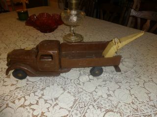 1941 - 42 Vintage Buddy L Wrecking Truck Wrecker