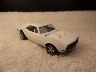 Hot Wheels Redline 1968 US White Enamel Custom Camaro - Restored 5