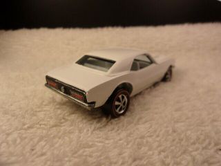 Hot Wheels Redline 1968 US White Enamel Custom Camaro - Restored 7