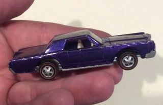 Vintage Hot Wheels Redline Purple Custom Continental Mark Iii.