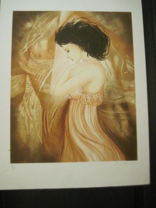 Woman Limited Edition Lithograph By Gerard Beaulieu 1981