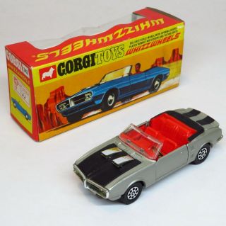 Corgi Toys 343 - Pontiac Firebird Whizzwheels - Boxed Mettoy Playcraft Vintage