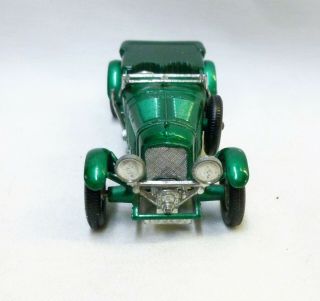 Matchbox Lesney MOY Y - 5 Bentley 1929 Metallic Green Models Of Yesteryear EX Orig 5