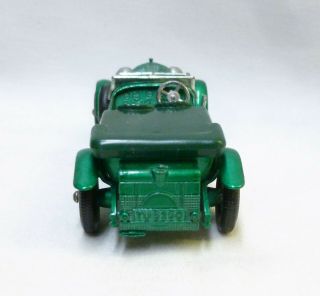 Matchbox Lesney MOY Y - 5 Bentley 1929 Metallic Green Models Of Yesteryear EX Orig 6