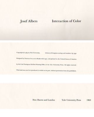 Josef Albers Silkscreen print,  XVII - 2 right,  Interaction of Color,  1963 3