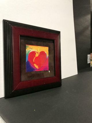 Peter Max Heart Birthday Gift Rare Version Price One Only