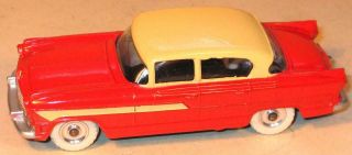 Dinky Toys No 174 Hudson Hornet In Two Tone Red And Cream Unboxed