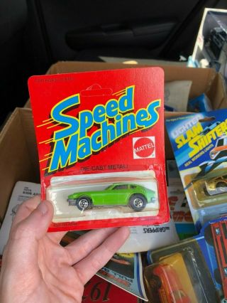 Mattel Hot Wheels Speed Machines Datsun Z Whiz Green Nissan 1976 In Bo