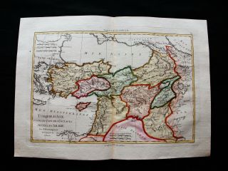 1789 Bonne - Rare Map Of Turkey In Asia,  Arabia,  Cyprus,  Persia,  Iran,  Georgia