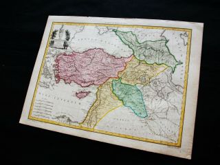 1810 LAPIE - rare map of TURKEY in ASIA,  IRAN,  ARMENIA,  GEORGIA,  SYRIA,  LEBANON 4