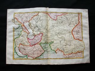 1770 Bonne - Orig.  Map Of Asia Minor,  Middle East,  Georgia,  Persia,  Iran,  Iraq
