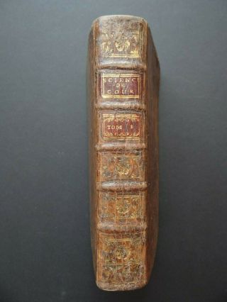 1752 Limiers Atlas La Science Personnes De La Cour / Engravings,  Delisle Maps