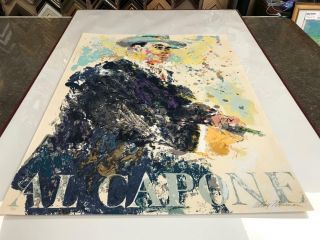 Leroy Neiman " Al Capone " Signed & Numbered Serigraph Limited Edition 1972