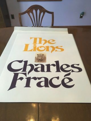 Charles Frace (The Lions) autographed lithograph print Frame House Gallery 7